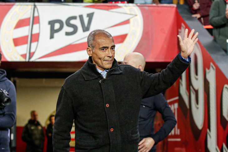 Romário de Souza Faria in het Philips Stadion