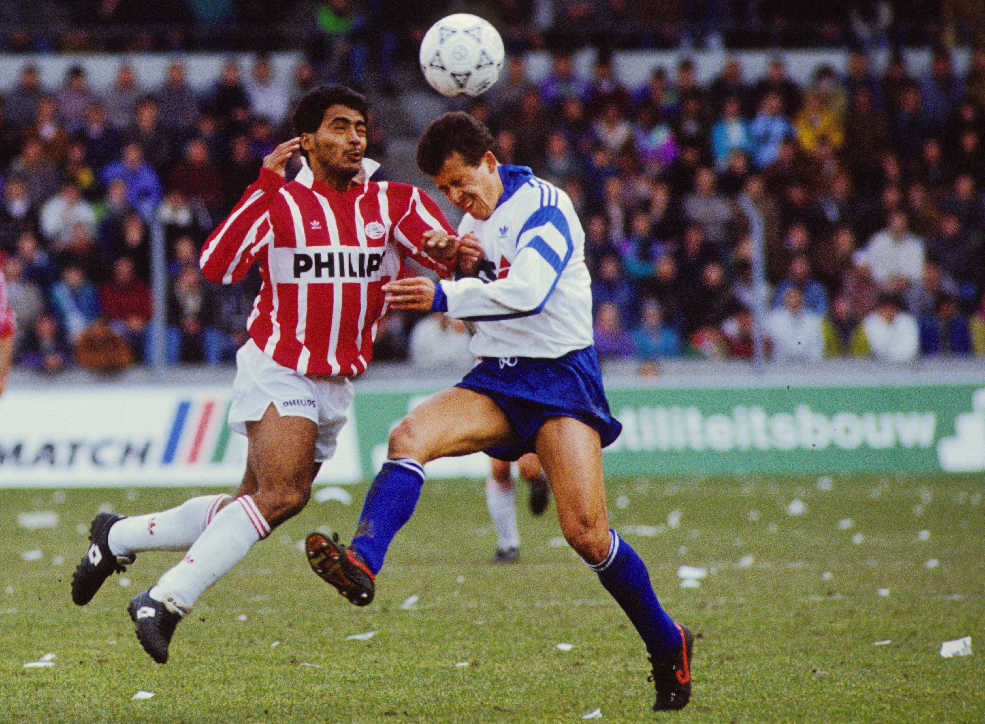 Romario tegen Feyenoord met PSV