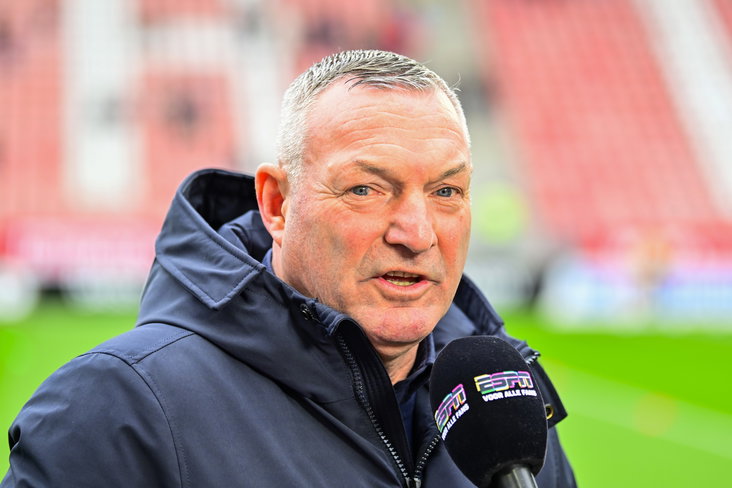 Ron Jans na de wedstrijd tegen NEC
