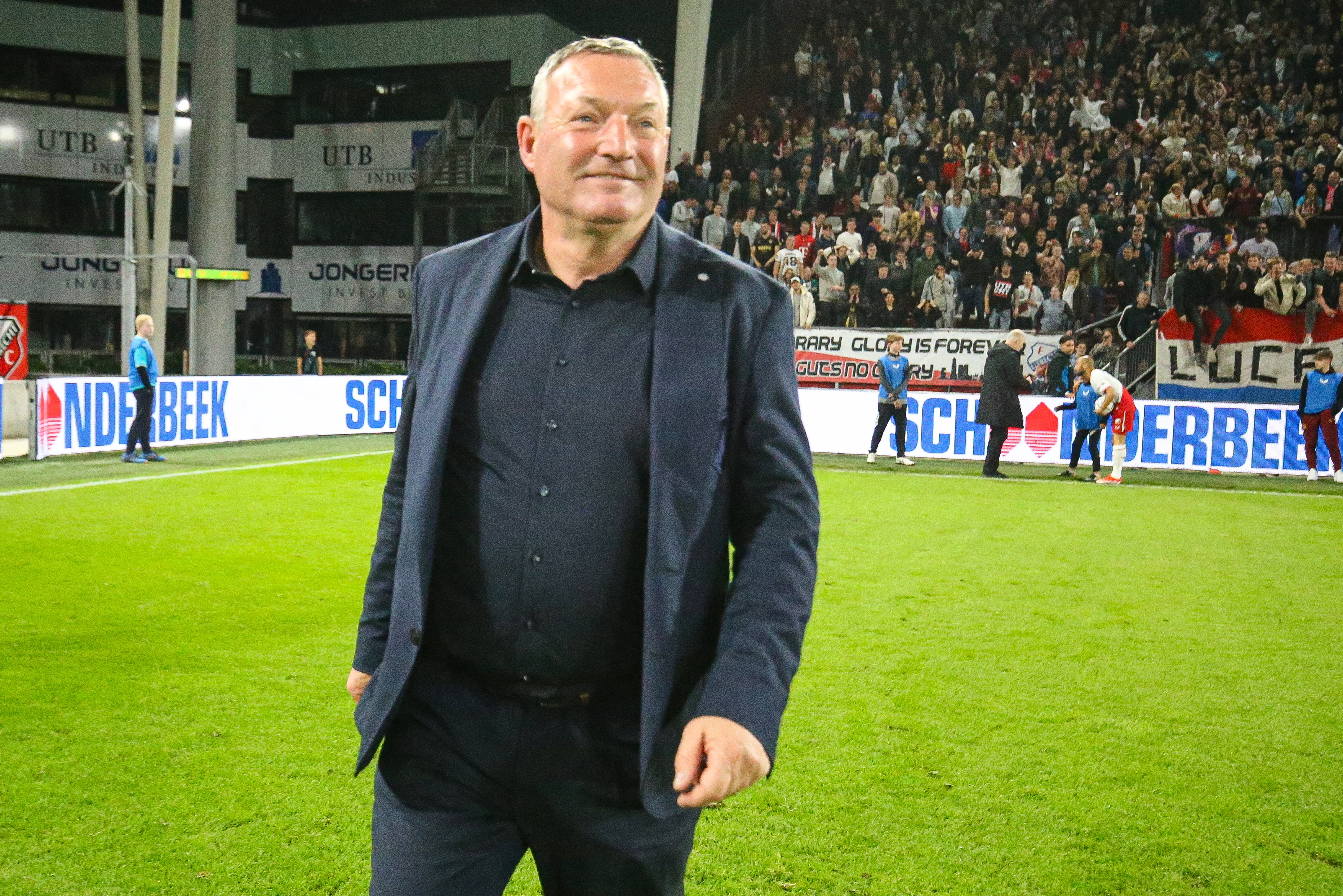 Ron Jans na het duel tegen Sparta Rotterdam