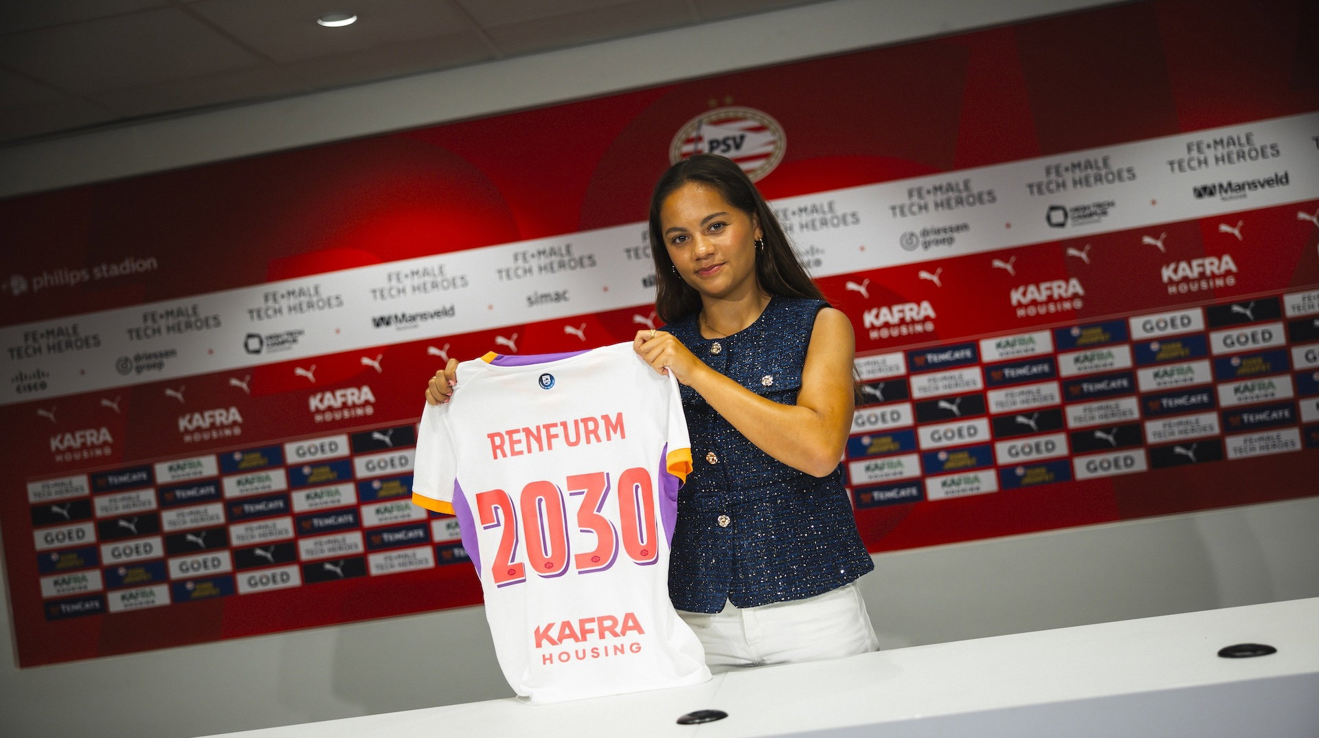 Rosalie Renfurm tekent bij PSV