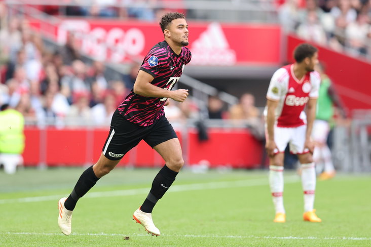 Rubin Kluivert voor FC Utrecht