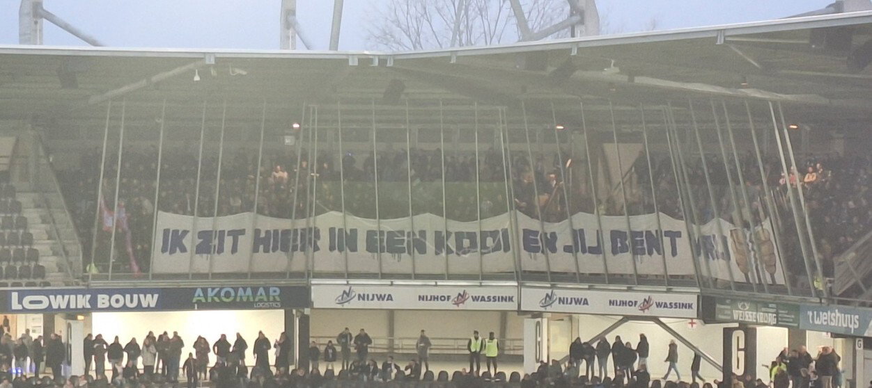 SC Heerenveen fans in Almelo