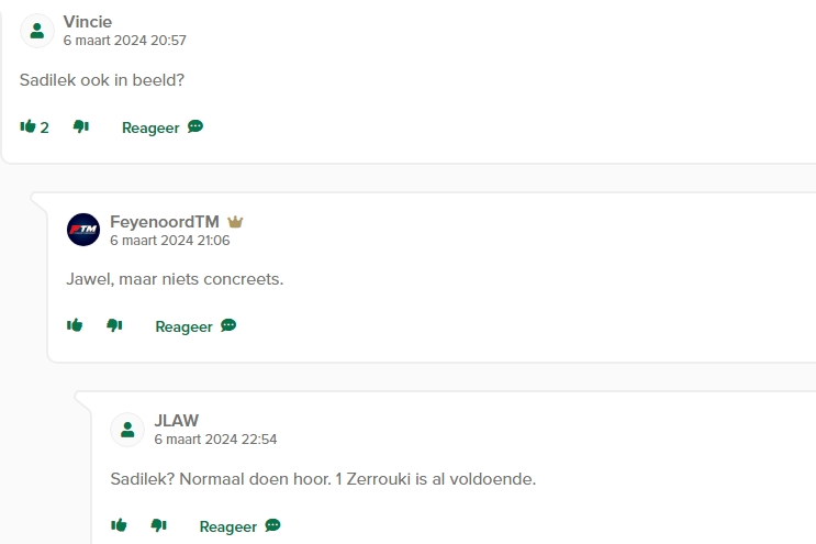 De reactie van FeyenoordTM op 1908.nl