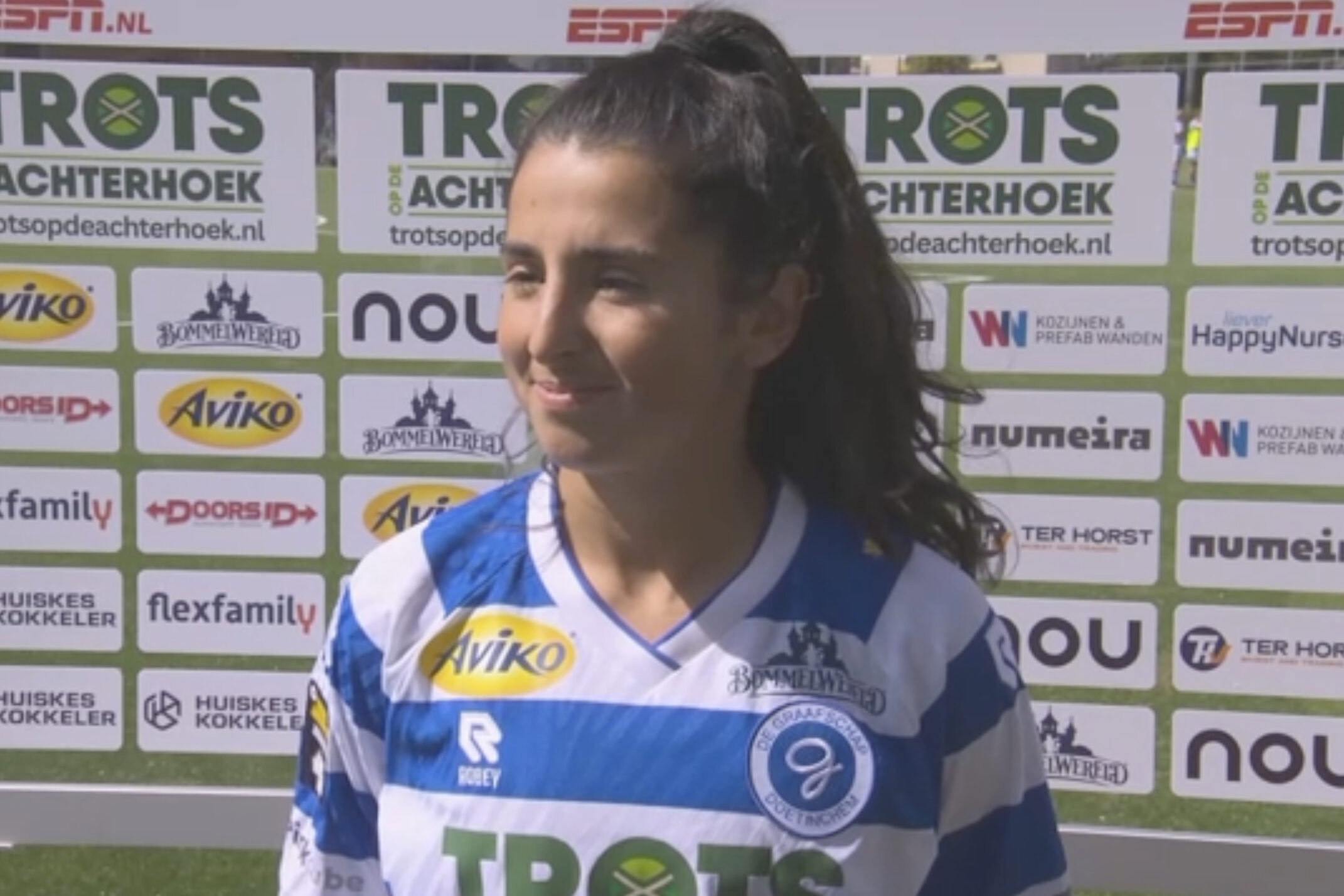 Samya Hassani staat ESPN te woord