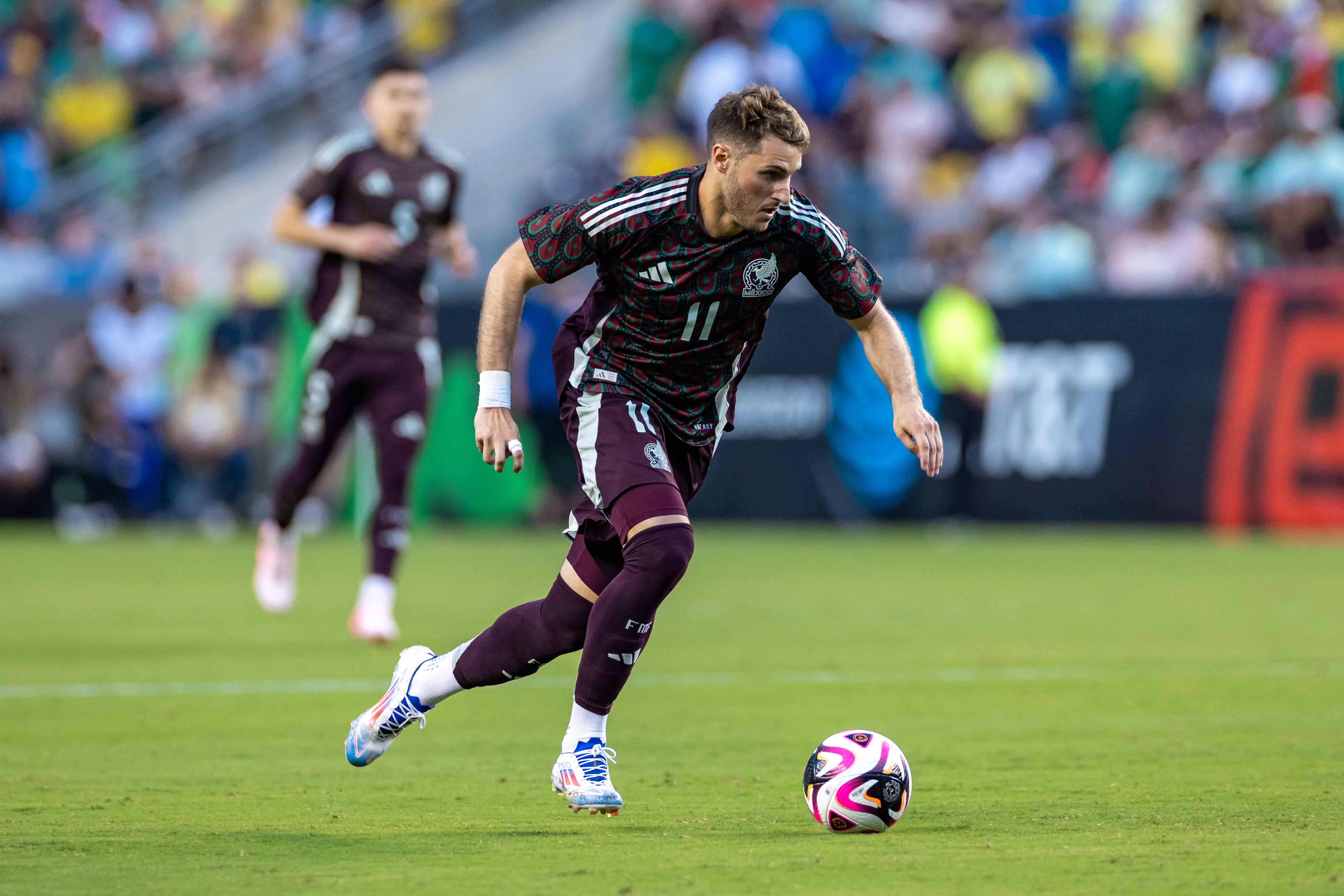 Santiago Gimenez namens Mexico