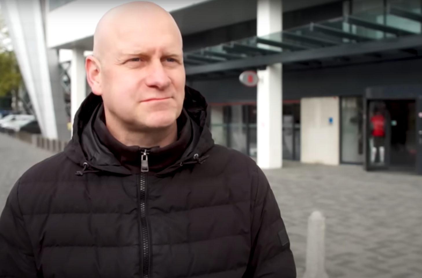 Rik Elfrink bij het Philips Stadion