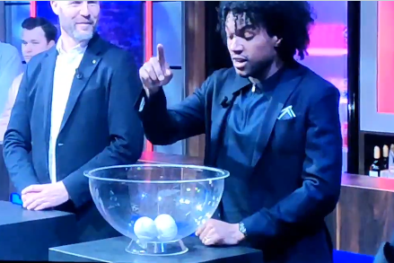 Diego Biseswar verricht de loting en pakt gelijk Feyenoord