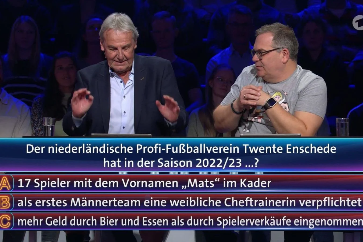 FC Twente in Wer weiß denn sowas?