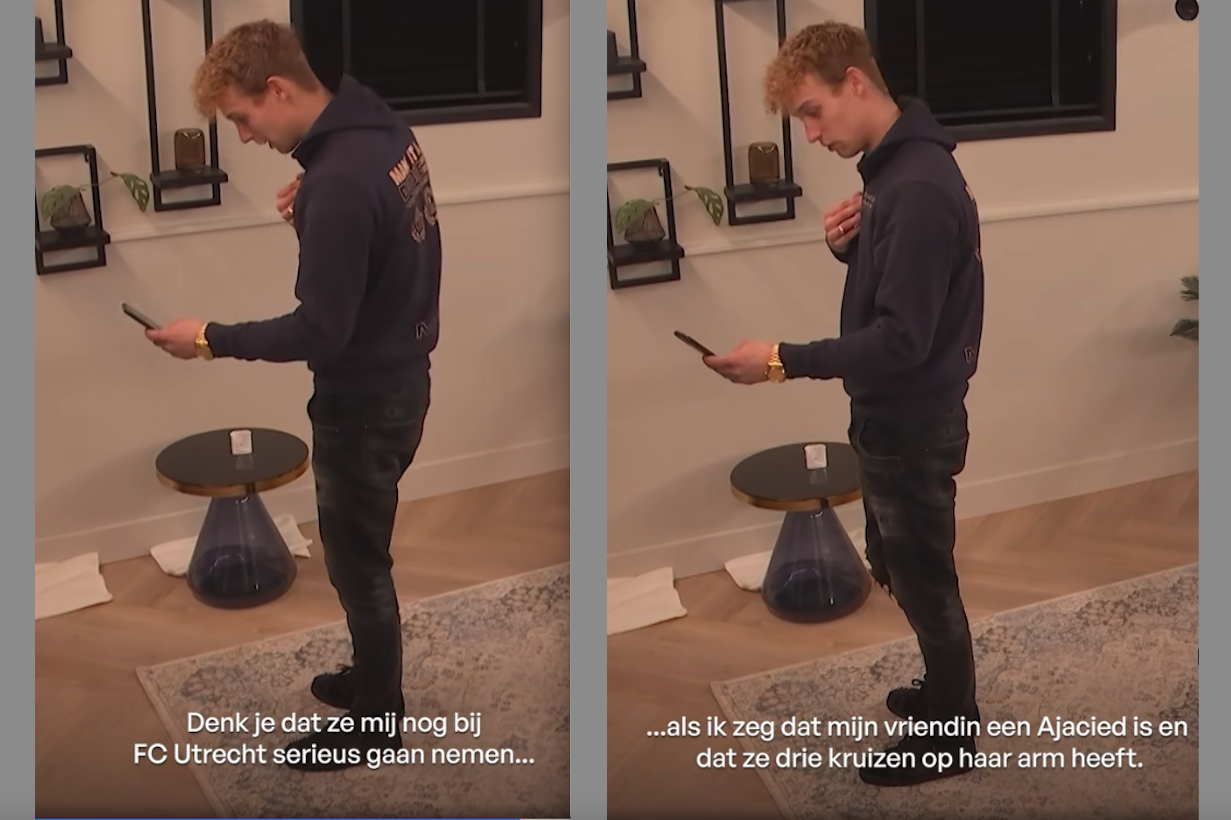 Gast in LLDL heeft hekel aan Ajax
