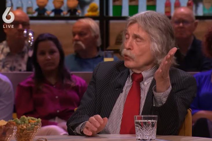 Johan Derksen bij Vandaag Inside
