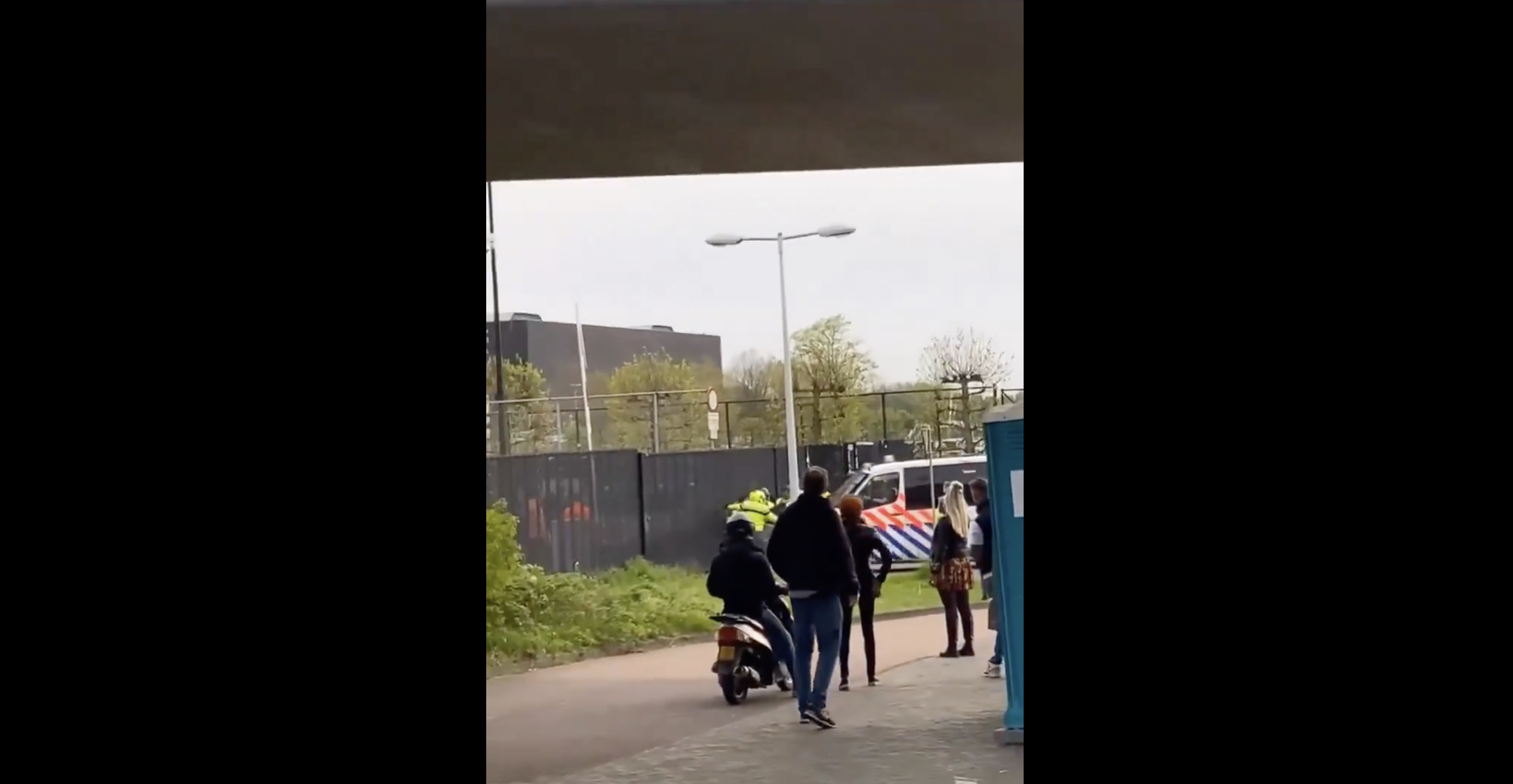 Het liep uit de hand in Amsterdam