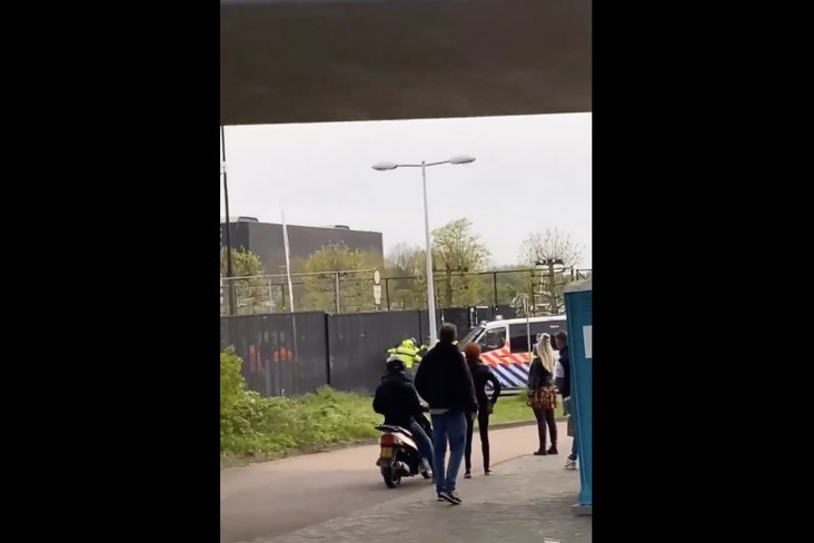 Het liep uit de hand in Amsterdam