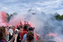 FC Twente supporters voor duel PEC Zwolle