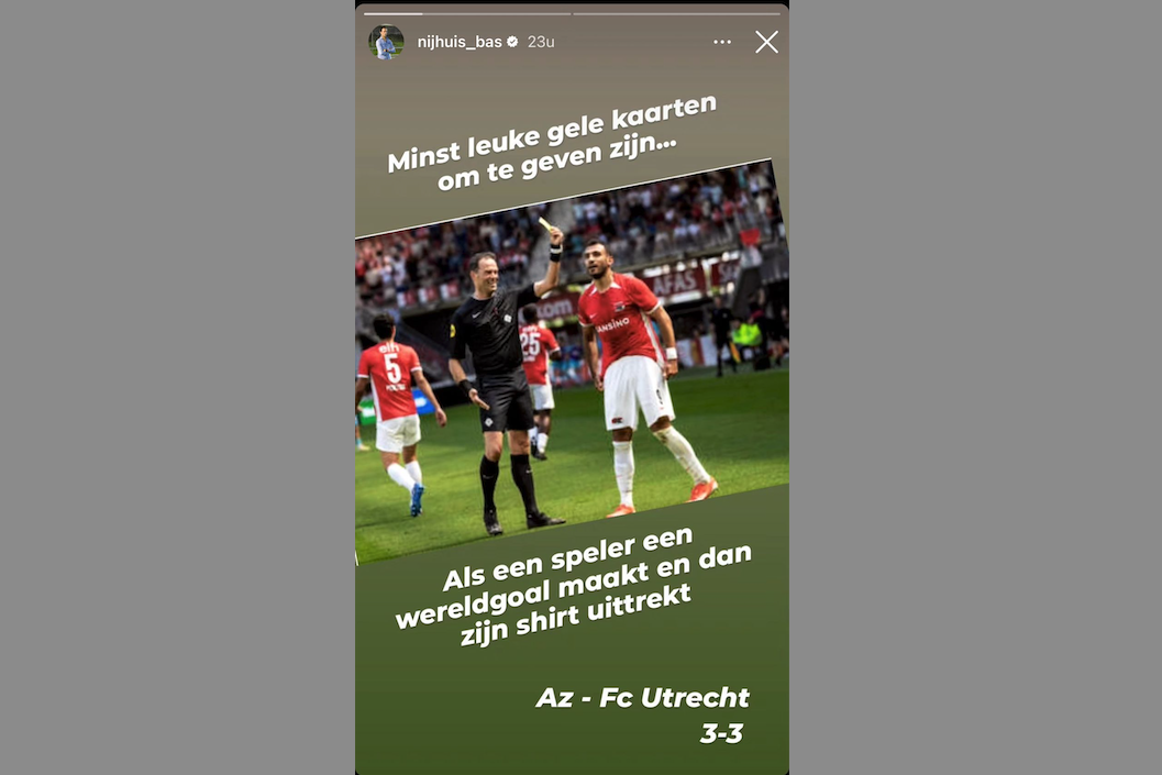 Bas Nijhuis op Instagram