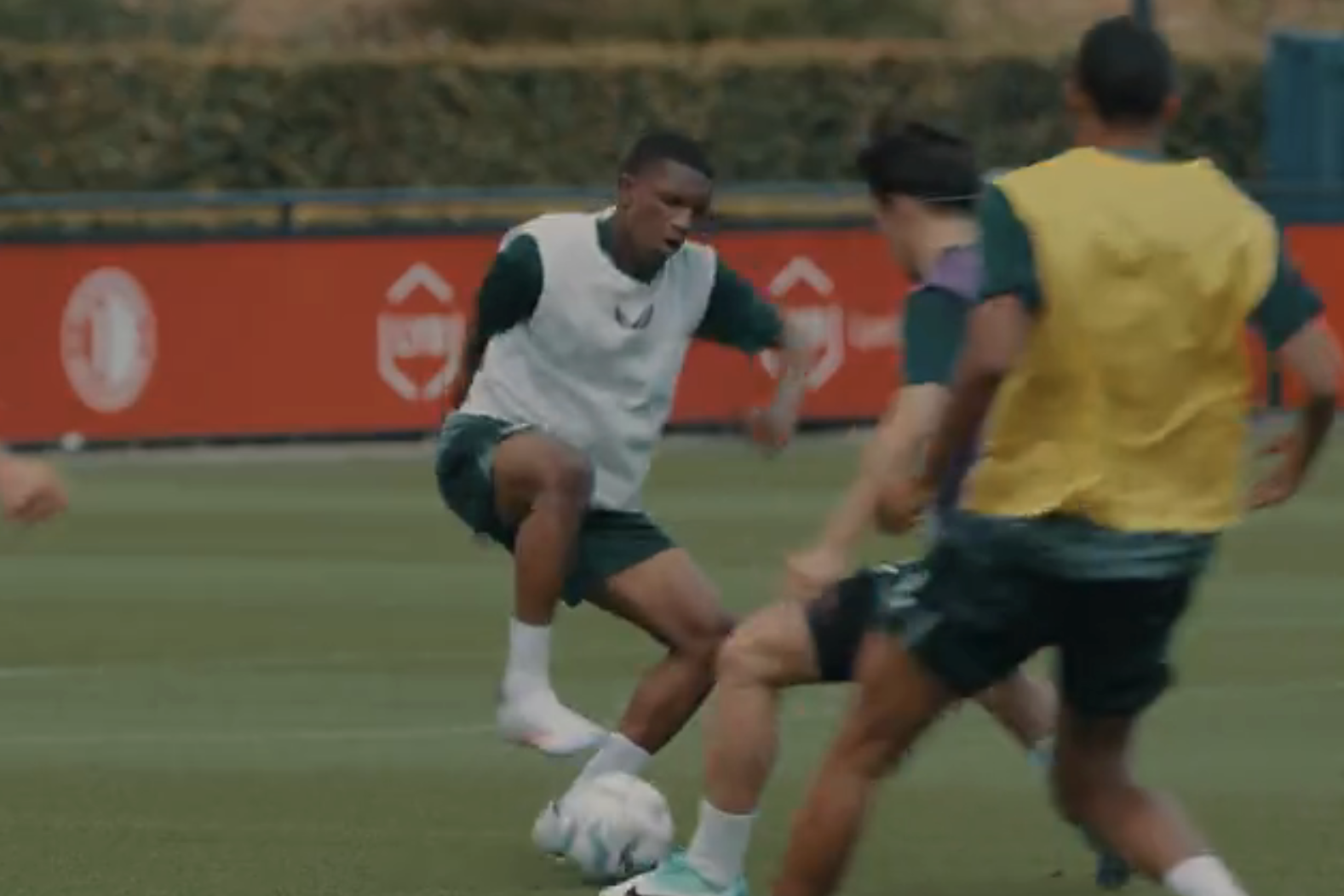 De eerste training van Feyenoord in het seizoen 2024/25