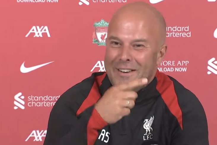 Arne Slot als manager van Liverpool
