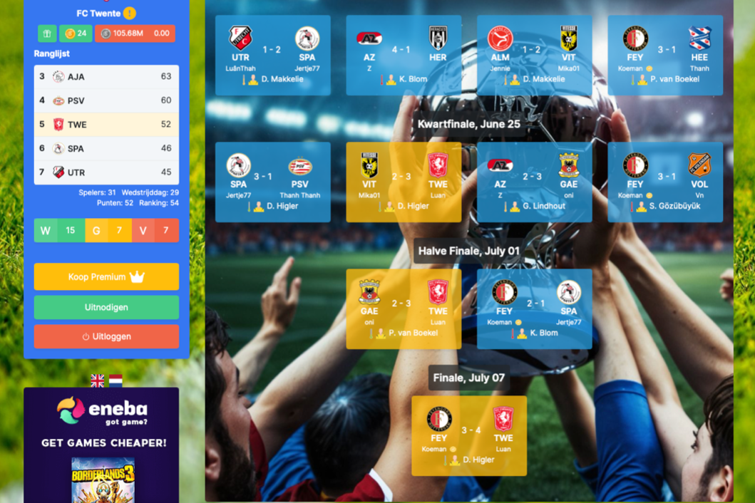 Online Soccer Game
