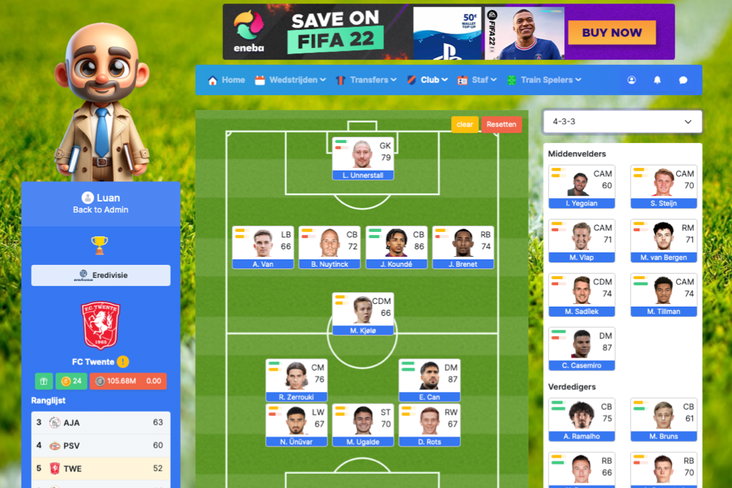Online Soccer Game