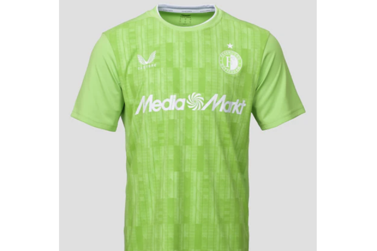 Het nieuwe keeperstenue van Feyenoord