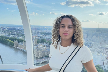 Chasity Grant in Londen