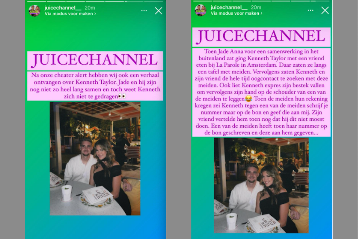 Juichechannel komt met een update over Kenneth Taylor