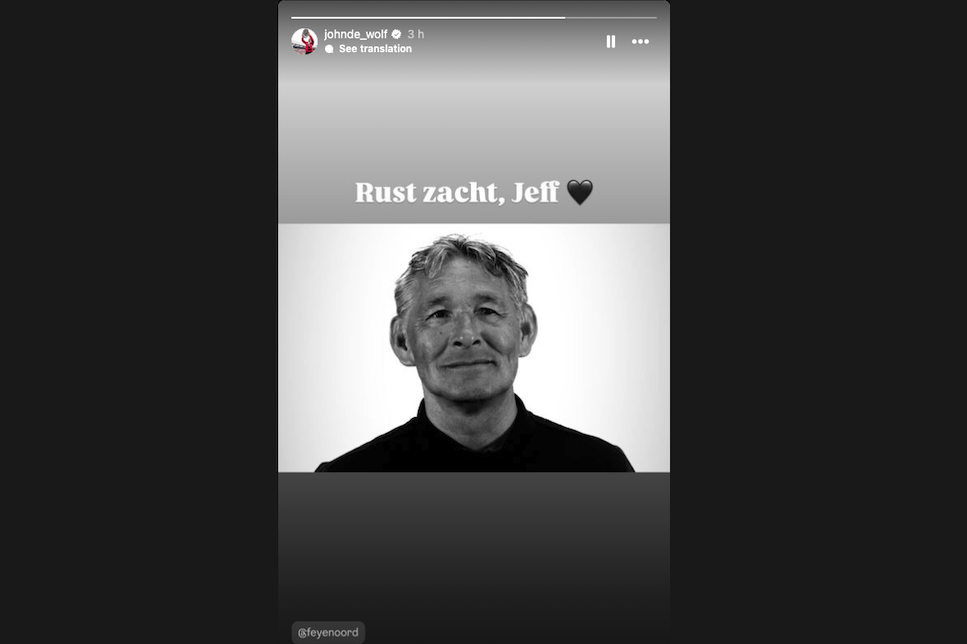 John de Wolf op Instagram