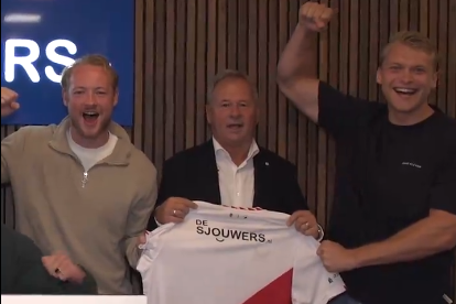 De Sjouwers gaan op de rug van FC Utrecht