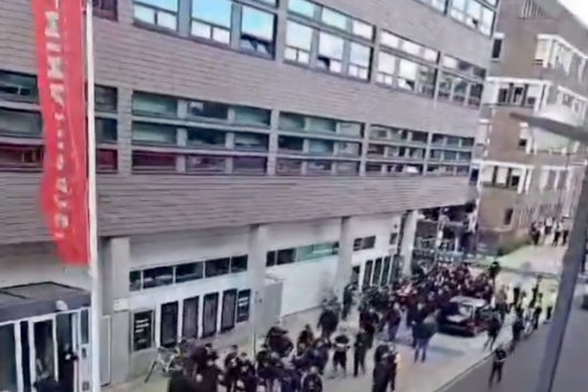 Fenerbahçe-fans in Enschede