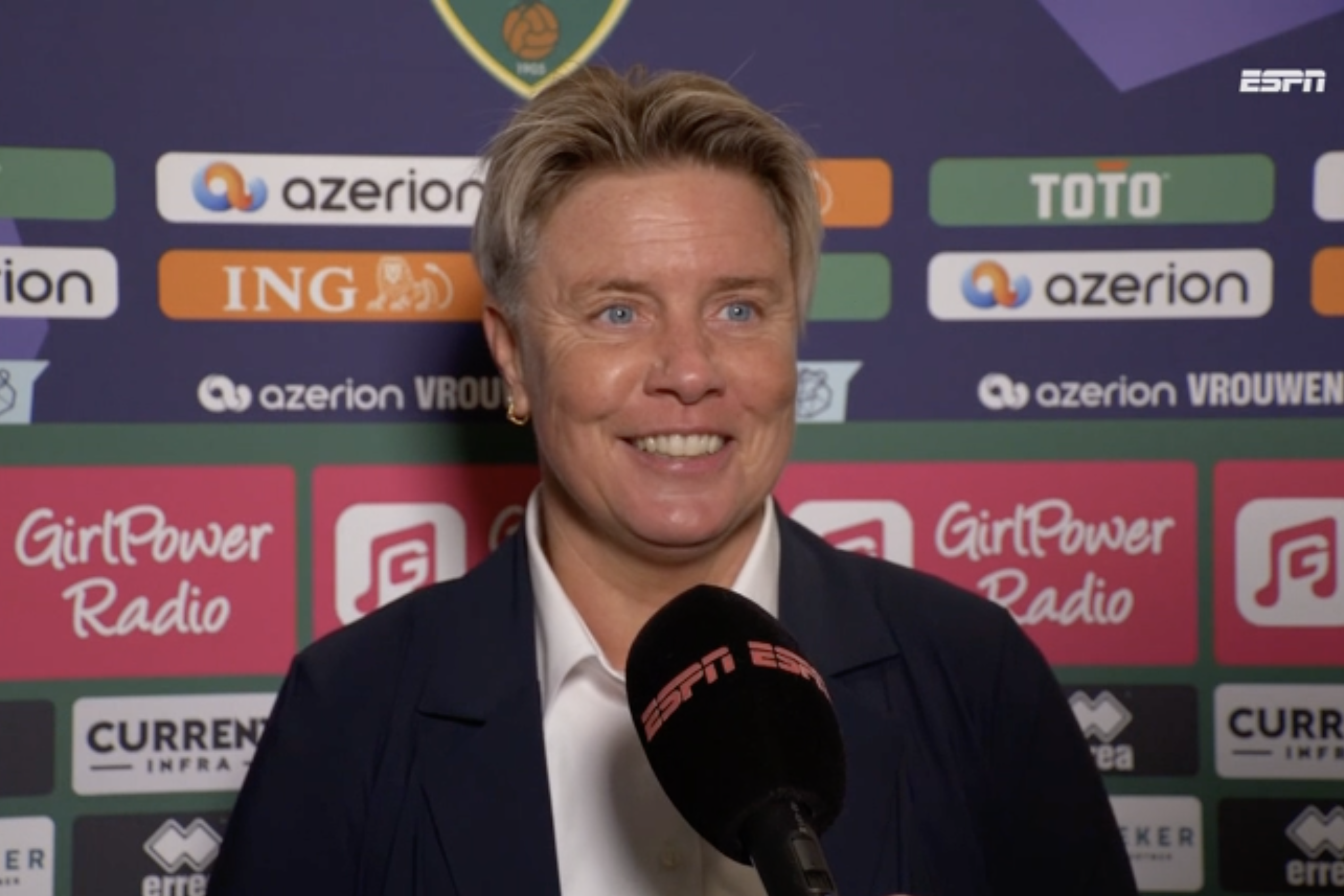 Sandra van Tol bij ESPN
