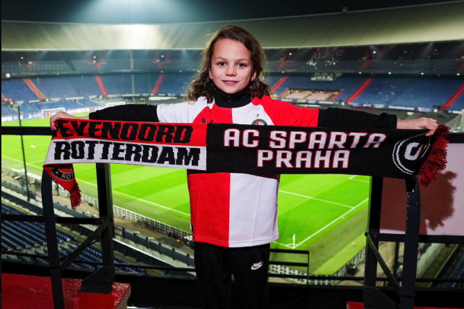 George vanuit Engeland gearriveerd in Rotterdam