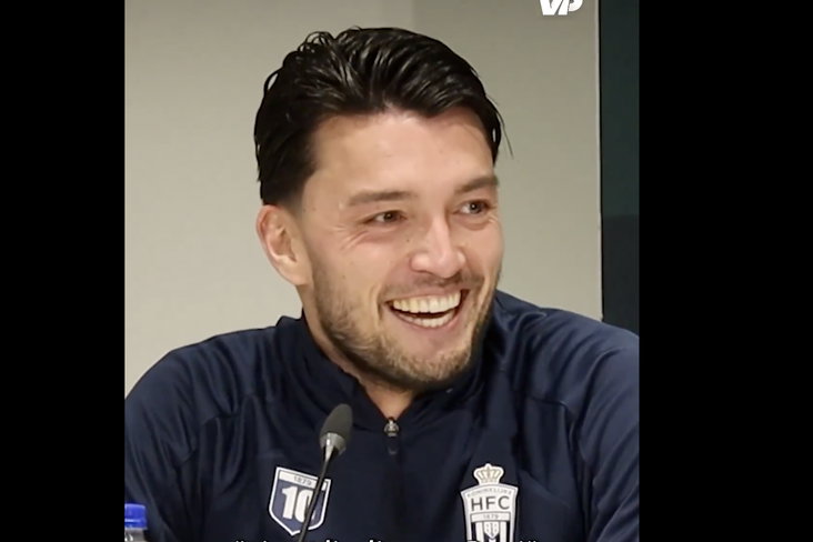 Wessel Boer bij de persconferentie