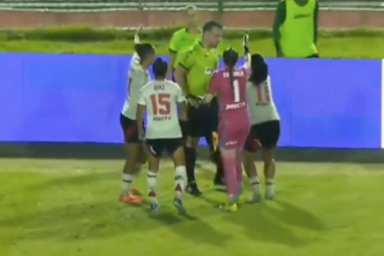 River Plate - Grêmio loopt uit de hand