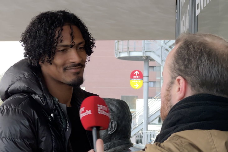 Sébastien Haller is aangekomen in Utrecht
