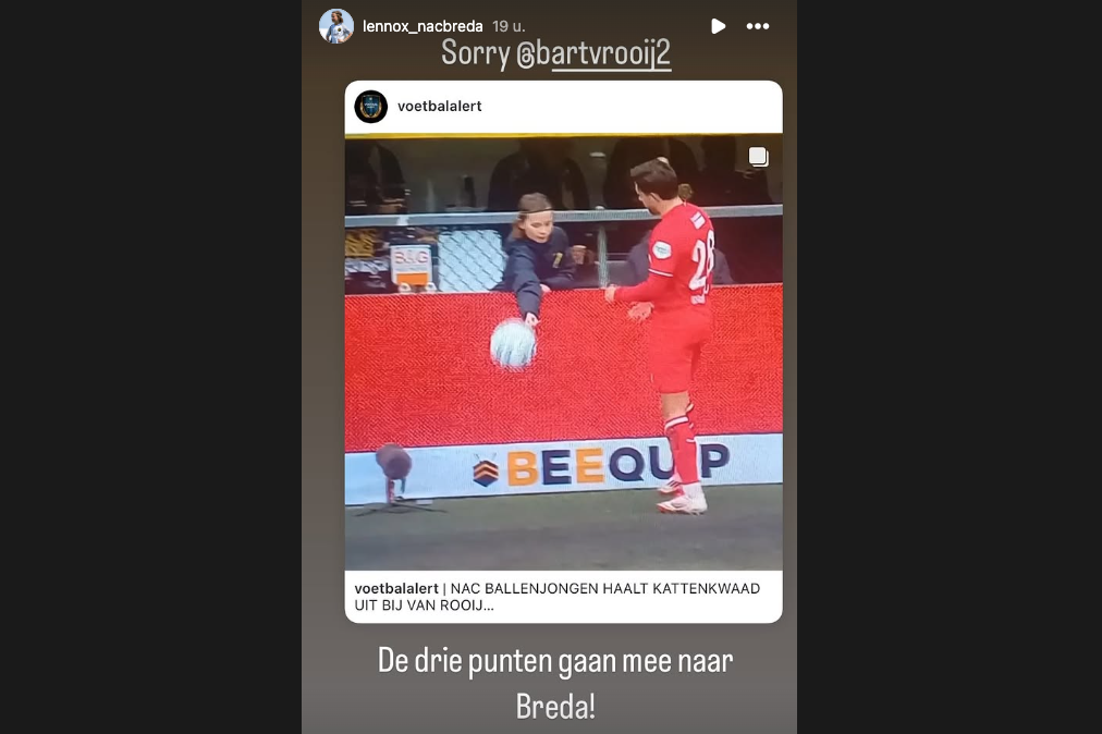 De reactie van Lennox