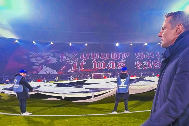 Sfeeractie bij Feyenoord