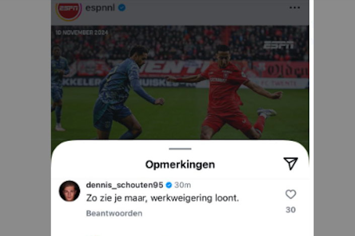 Dennis Schouten reageert op transfer Salah-Eddine