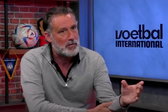 Marco Timmer in de studio van Voetbal International