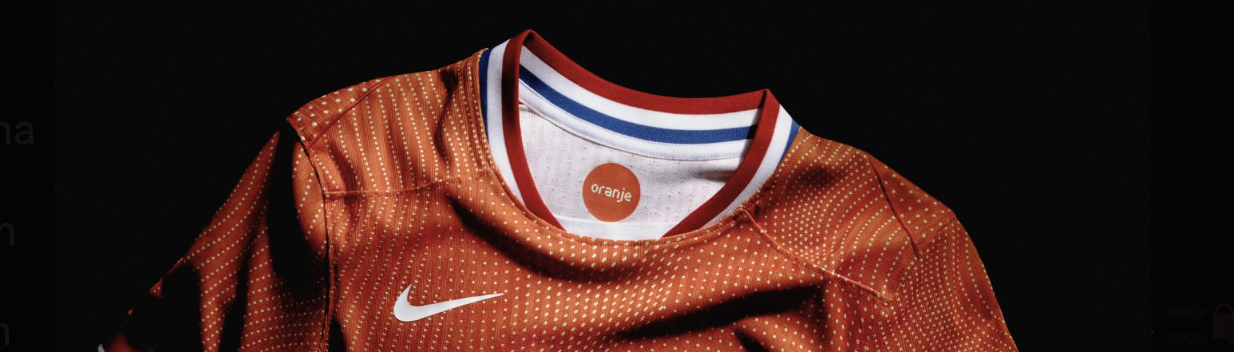 Het nieuwe thuisshirt van Oranje