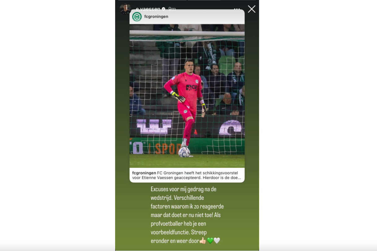 Etienne Vaessen op Instagram