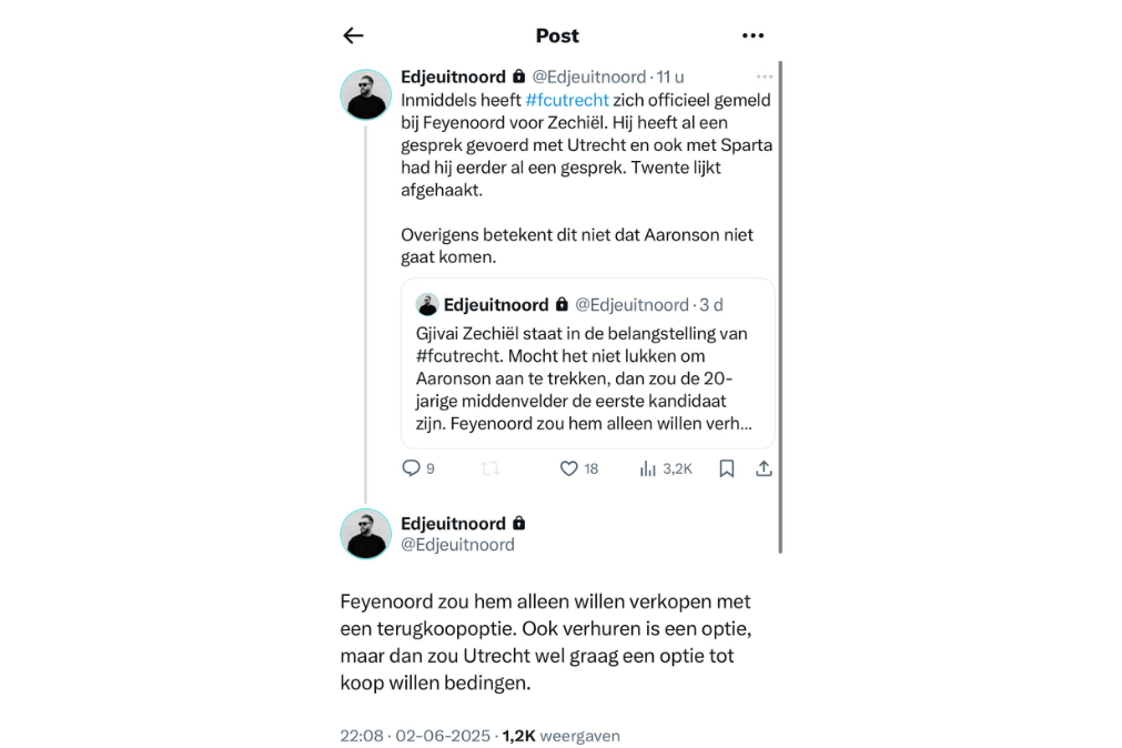 De posts van Edjeuitnoord over Gjivai Zechiël