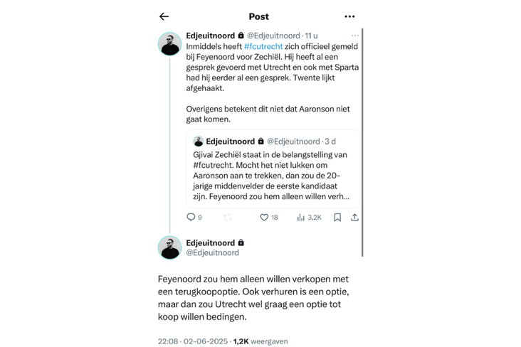 De posts van Edjeuitnoord over Gjivai Zechiël