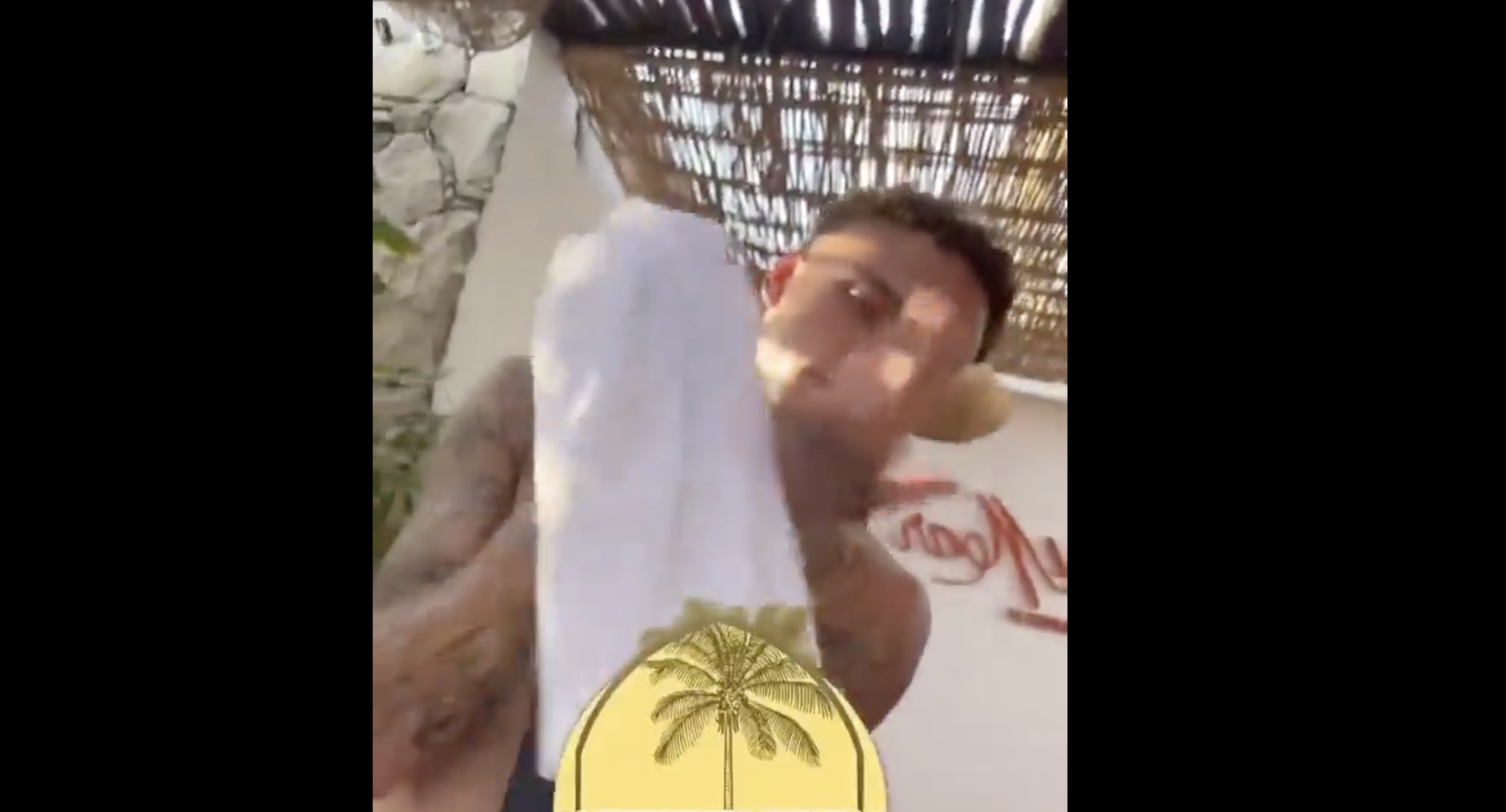 Noa Lang op vakantie