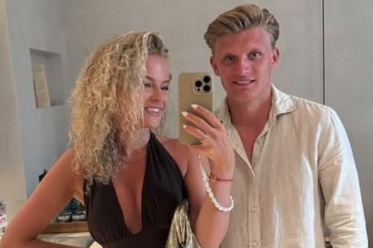 Sem Steijn met vriendin Quirine