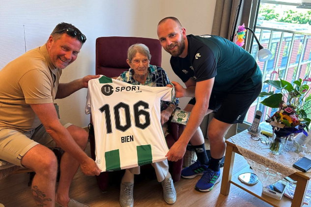 Bien Bos-Van der Laan 106 jaar