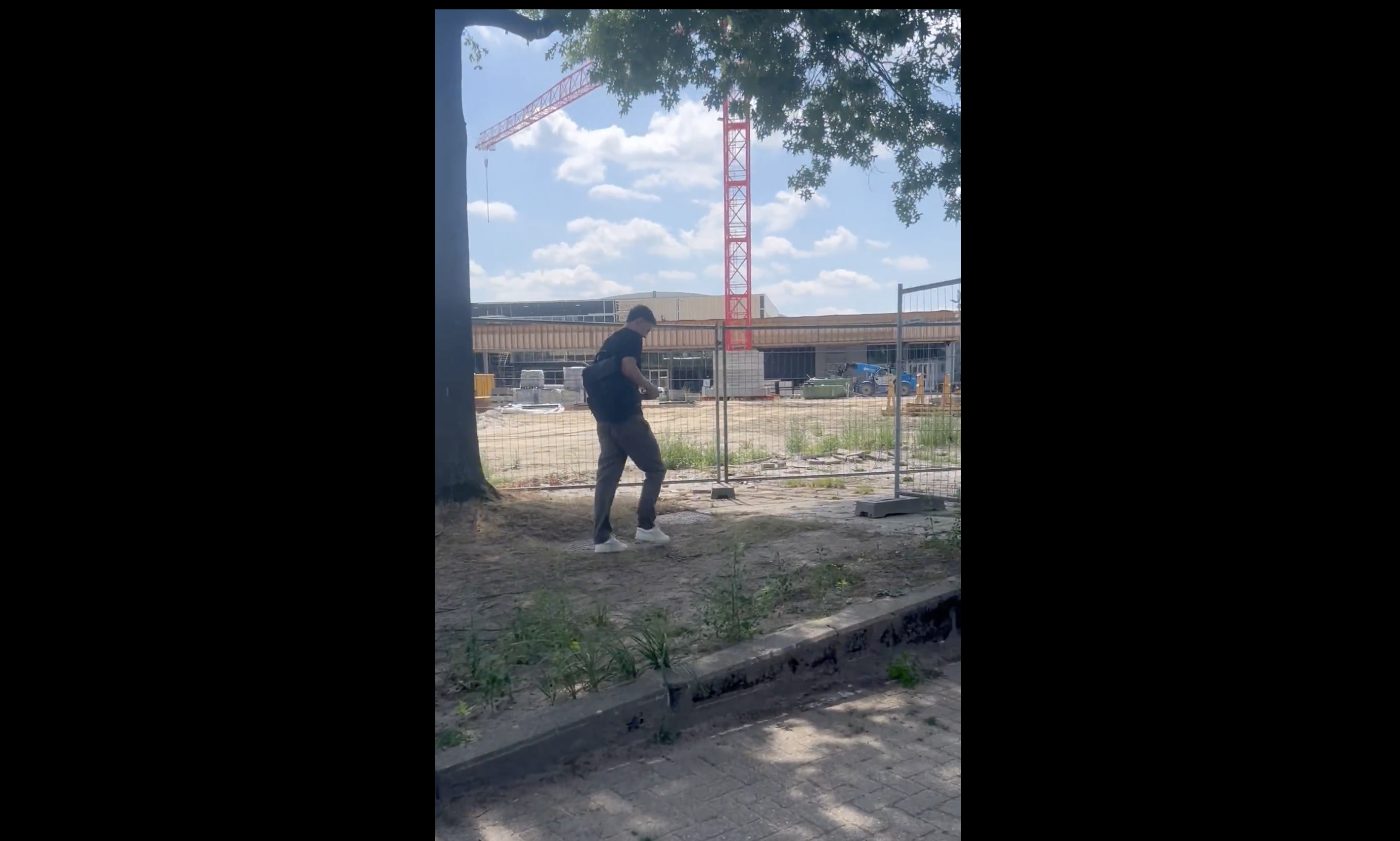 Ruben van Bommel arriveert op de Herdgang