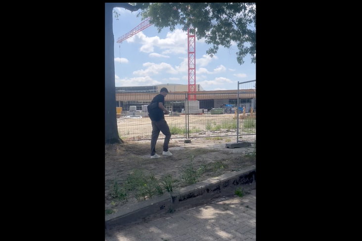 Ruben van Bommel arriveert op de Herdgang