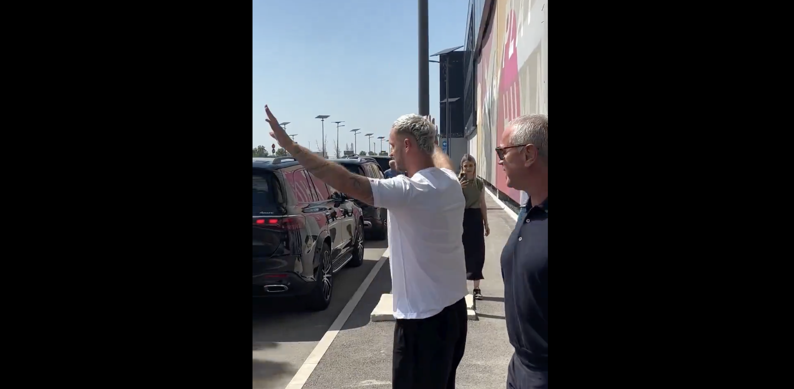 Marko Arnautovic wordt onthaald
