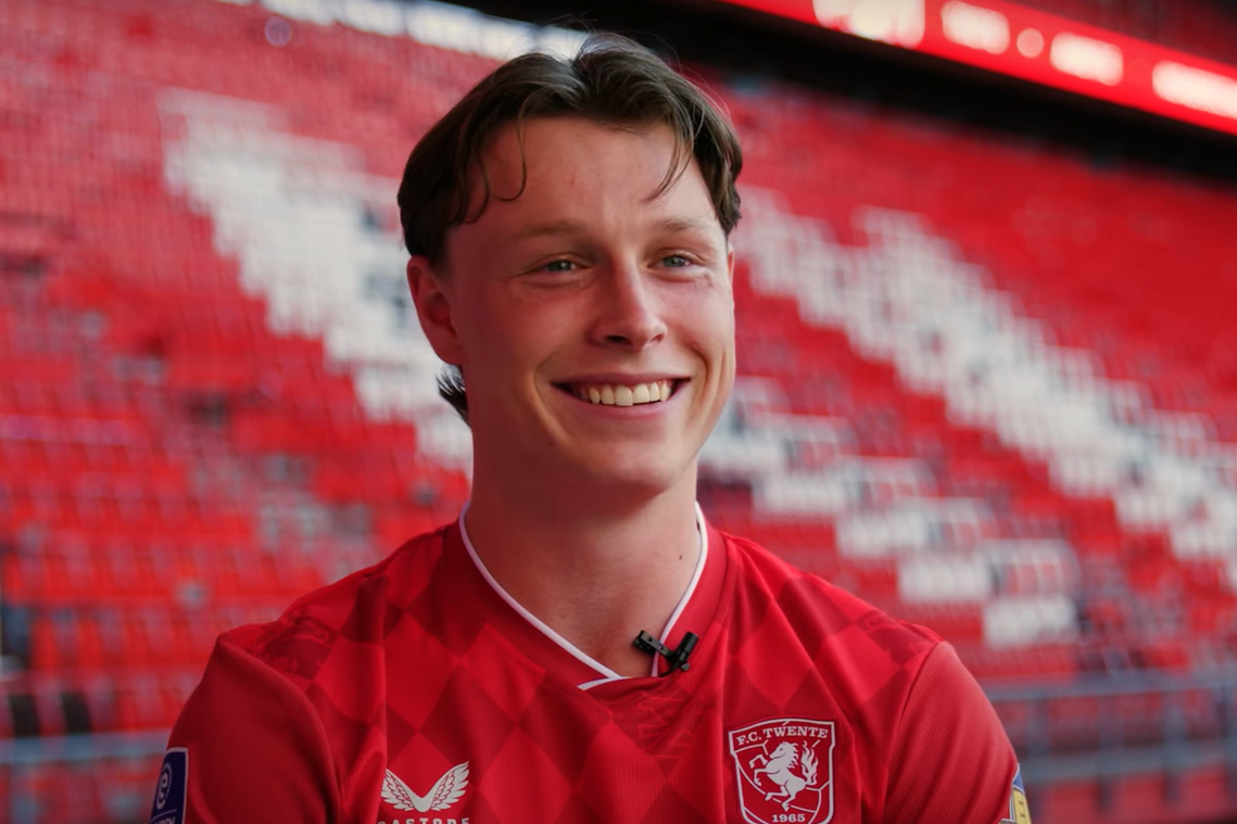 Sondre Orjasaeter bij FC Twente