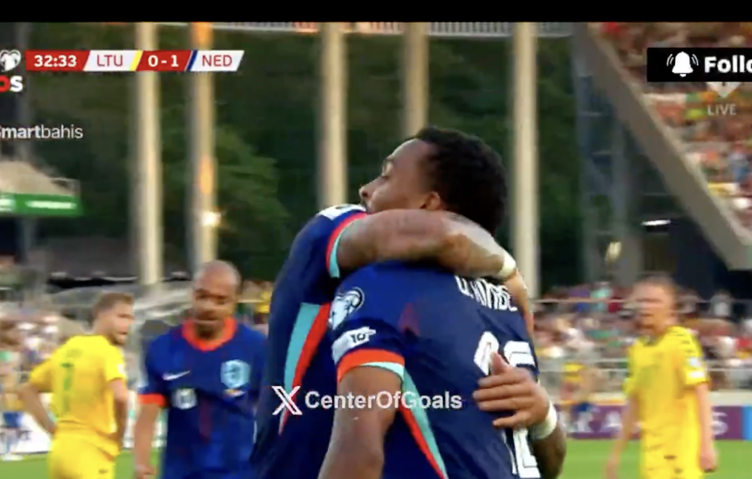 Quinten Timber na zijn goal